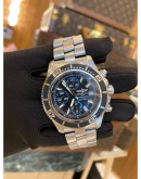 BREITLING SUPEROCEAN CHRONOGRAPH II BLUE DIAL SCALE 44MM AUTOMATIC YEAR 2018 WATCH