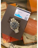 BREITLING SUPEROCEAN CHRONOGRAPH II BLUE DIAL SCALE 44MM AUTOMATIC YEAR 2018 WATCH