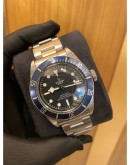 (BRAND NEW) 2022 TUDOR HERITAGE BLACK BAY BLUE BEZEL REF M79230B 41MM AUTOMATIC UNISEX WATCH -FULL SET- (UNDER TUDOR WARRANTY)