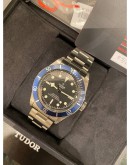 (BRAND NEW) 2022 TUDOR HERITAGE BLACK BAY BLUE BEZEL REF M79230B 41MM AUTOMATIC UNISEX WATCH -FULL SET- (UNDER TUDOR WARRANTY)