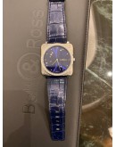 2021 BELL & ROSS BR S64 BLUE DIAMOND DIAL DIAMOND BEZEL 39MM QUARTZ WATCH