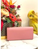 (LIKE NEW) YSL SAINT LAURENT KATE CLUTCH IN PINK GRAINED LEATHER