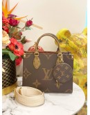 (BRAND NEW) LOUIS VUITTON ON THE GO PM -FULL SET-