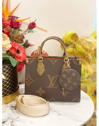 (BRAND NEW) LOUIS VUITTON ON THE GO PM -FULL SET-