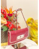 CHANEL 2.55 REISSUE EAST WEST FLAP SHOULDER BAG IN QUILTED LAMBSKIN LEATHER 