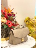 LOUIS VUITTON METIS BEIGE MONOGRAM EMPREINTE LEATHER WITH STRAP 
