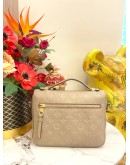 LOUIS VUITTON METIS BEIGE MONOGRAM EMPREINTE LEATHER WITH STRAP 