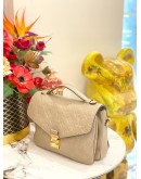 LOUIS VUITTON METIS BEIGE MONOGRAM EMPREINTE LEATHER WITH STRAP 