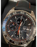 (BRAND NEW) 2022 TAG HEUER FORMULA 1 CALIBRE 16 MARIO KART LIMITED EDITION CHRONOGRAPH BLACK CHECKERED DIAL 44MM AUTOMATIC WATCH -FULL SET-