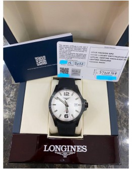 LONGINES CONQUEST V.H.P REF L3.726.2.76.9 43MM QUARTZ YEAR 2022 WATCH -FULL SET-	