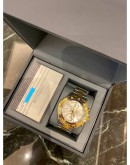 TAG HEUER AQUARACER CHRONOGRAPH HALF 18K 750 YELLOW GOLD REF CAF2120 42MM AUTOMATIC YEAR 2012 WATCH -FULL SET-