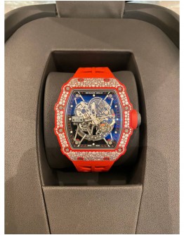 RICHARD MILLE RM35-02 RAFAEL NADAL WITH DIAMONDS AUTOMATIC YEAR 2020 WATCH