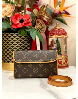 LOUIS VUITTON MONOGRAM CANVAS FLORENTINE POCHETTE BELT BAG