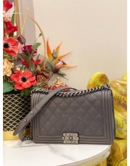 CHANEL MEDIUM DOUBLE STITCH BOY FLAP BAG