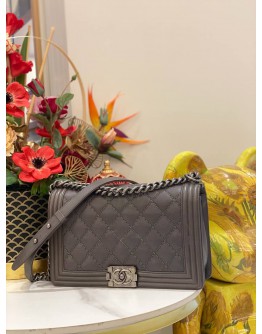 CHANEL MEDIUM DOUBLE STITCH BOY FLAP BAG