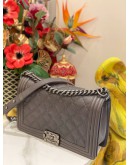 CHANEL MEDIUM DOUBLE STITCH BOY FLAP BAG