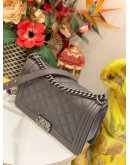 CHANEL MEDIUM DOUBLE STITCH BOY FLAP BAG