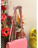 (LIKE NEW) 2020 HERMES CONSTANCE 18 CROSSBODY BAG IN CHERRY BLOSSOM PINK EPSOM LEATHER -FULL SET-