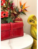 (LIKE NEW) 2013 HERMES JIGE ELAN 29 CLUTCH IN ORANGE H EPSOM LEATHER -FULL SET-