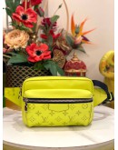 (LIKE NEW) LOUIS VUITTON YELLOW MONOGRAM TAIGARAMA OUTDOOR BUMBAG -FULL SET-