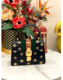 (LIKE NEW) GUCCI SYLVIE SMALL BEE AND STAR SHOULDER BAG WITH STRAP