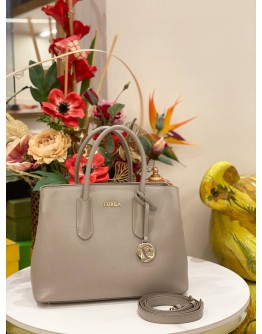 (LIKE NEW) FURLA TESSA MEDIUM SATCHEL BAG WITH STRAP