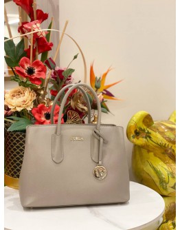 (LIKE NEW) FURLA TESSA MEDIUM SATCHEL BAG WITH STRAP