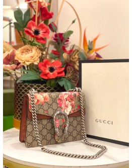 (LIKE NEW) GUCCI DIONYSUS GG FLORAL BLOOMS MINI BAG