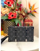 (LIKE NEW) LOUIS VUITTON BLACK MONOGRAM ECLIPSE CLUTCH BAG