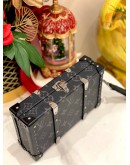 (LIKE NEW) LOUIS VUITTON BLACK MONOGRAM ECLIPSE CLUTCH BAG