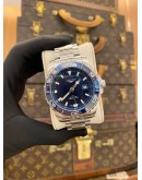 (LIKE NEW) 2025 LONGINES HYDROCONQUEST GMT 300M REF L3.890.4 BLUE DIAL 43MM AUTOMATIC WATCH -FULL SET-