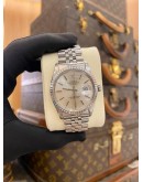 (LIKE NEW) ROLEX DATEJUST 36 JUBILEE REF. 16030 SILVER DIAL 36MM AUTOMATIC WATCH