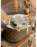 (LIKE NEW) 2005 ROLEX DATEJUST HALF 18K 750 YELLOW GOLD JUBILEE REF. 116233 WHITE MOTHER OF PEARL DIAL 36MM AUTOMATIC WATCH