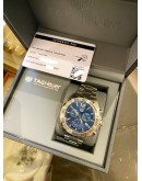 (LIKE NEW) 2025 TAG HEUER FORMULA 1 CHRONOGRAPH REF. CAZ101K BLUE DIAL 43MM QUARTZ WATCH