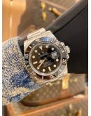 (LIKE NEW) 2017 ROLEX SUBMARINER DATE REF. 116610 BLACK DIAL 40MM AUTOMATIC WATCH
