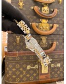 2006 ROLEX LADY DATEJUST HALF 18K 750 YELLOW GOLD JUBILEE REF 179173 SILVER DIAL 26MM AUTOMATIC WATCH -FULL SET-
