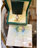 2006 ROLEX LADY DATEJUST HALF 18K 750 YELLOW GOLD JUBILEE REF 179173 SILVER DIAL 26MM AUTOMATIC WATCH -FULL SET-
