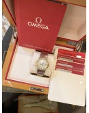 (LIKE NEW) 2017 OMEGA CONSTELLATION CO-AXIAL DIAMONDS REF. 123.25.35.20.52.002 SILVER DIAMOND DIAL 35MM AUTOMATIC WATCH -FULL SET-