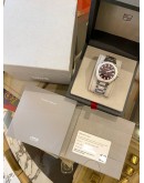 (LIKE NEW) 2024 ORIS AQUIS DATE RELIEF REF. 01 733 7730 4158 CHERRY RED SUNBURST DIAL 43.5MM AUTOMATIC WATCH -FULL SET- 