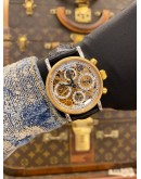(LIKE NEW) 2010 CHRONOSWISS OPUS CHRONOGRAPH REF. CH7521 18K 750 YELLOW GOLD SKELETON DIAL 38MM AUTOMATIC WATCH