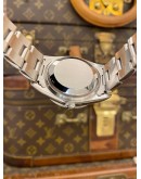 (LIKE NEW) ROLEX OYSTER PERPETUAL DATE REF. 15210 WHITE ROMAN DIAL 34MM AUTOMATIC WATCH
