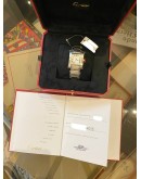 (BRAND NEW FULL STICKER) 2013 CARTIER TANK FRANÇAISE LARGE REF. W51002Q3 WHITE ROMAN DIAL 28MM AUTOMATIC WATCH