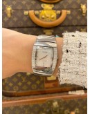 (LIKE NEW) 2010 RADO SINTRA JUBILÉ DIAMOND REF. 152.0577.3 MOTHER OF PEARL DIAMOND DIAL 30MM QUARTZ WATCH
