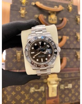 (LIKE NEW) 2014 ROLEX GMT-MASTER II REF. 116710 BLACK DIAL 40MM AUTOMATIC FULL SET