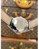 (LIKE NEW) 2010 JEANRICHARD WORLDSCOPE GMT REF. 55122 RED WINE SUNBURST DIAL 40MM AUTOMATIC WATCH