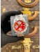(LIKE NEW) 2005 TAG HEUER 2000 SERIES CHRONOGRAPH REF. CK2112 RED DIAL 38MM AUTOMATIC FULL SET