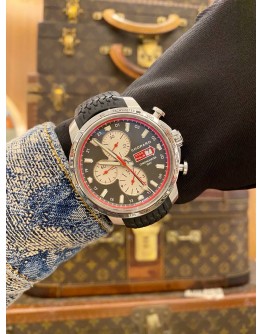 2013 CHOPARD MILLE MIGLIA CHRONOGRAPH GMT LIMITED EDITION 2013PCS WORLDWIDE REF 168555-3001 BLACK DIAL 44MM AUTOMATIC WATCH