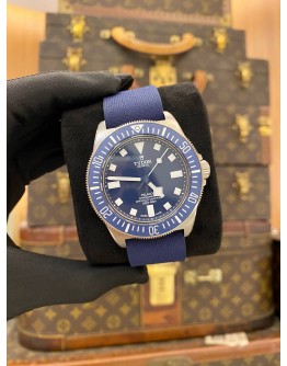 (LIKE NEW) 2025 TUDOR PELAGOS FXD MN25 TITANIUM REF 25707B BLUE DIAL 42MM AUTOMATIC WATCH -FULL SET-