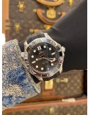 (LIKE NEW) 2024 OMEGA SEAMASTER DIVER 300M REF 210.32.42.20.01.001 BLACK DIAL 42MM AUTOMATIC WATCH