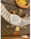 OMEGA CONSTELLATION DAY DATE 18K 750 YELLOW GOLD REF 396.1070 GOLD DIAL 33MM QUARTZ WATCH